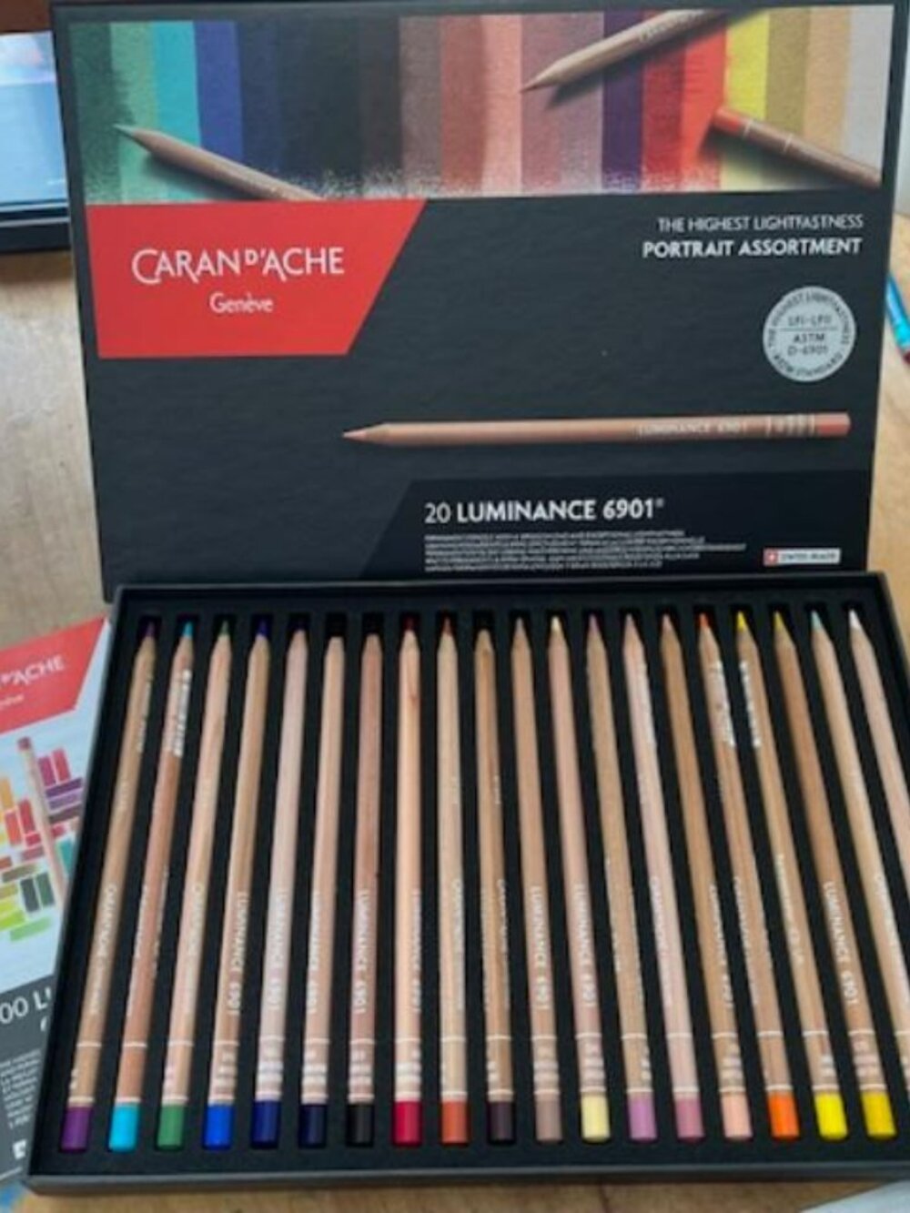 CARANd'ACHE LUMINANCE PORTRAIT COLOR PENCILS originally 87.00 - Picture 3 of 5